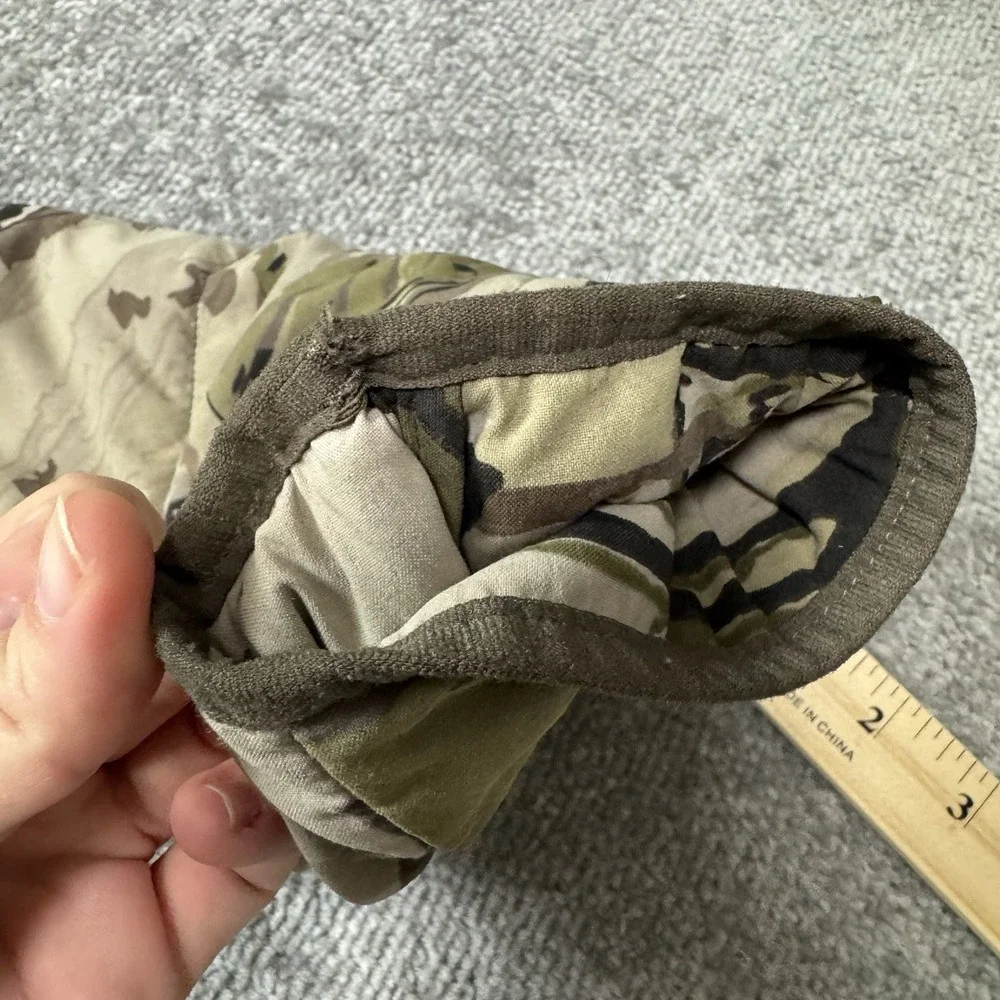 Under Armour Ridge Reaper 23 2-in-1 Jacket Medium Camo Hunting Removable Sleeves - Picture 12 of 15